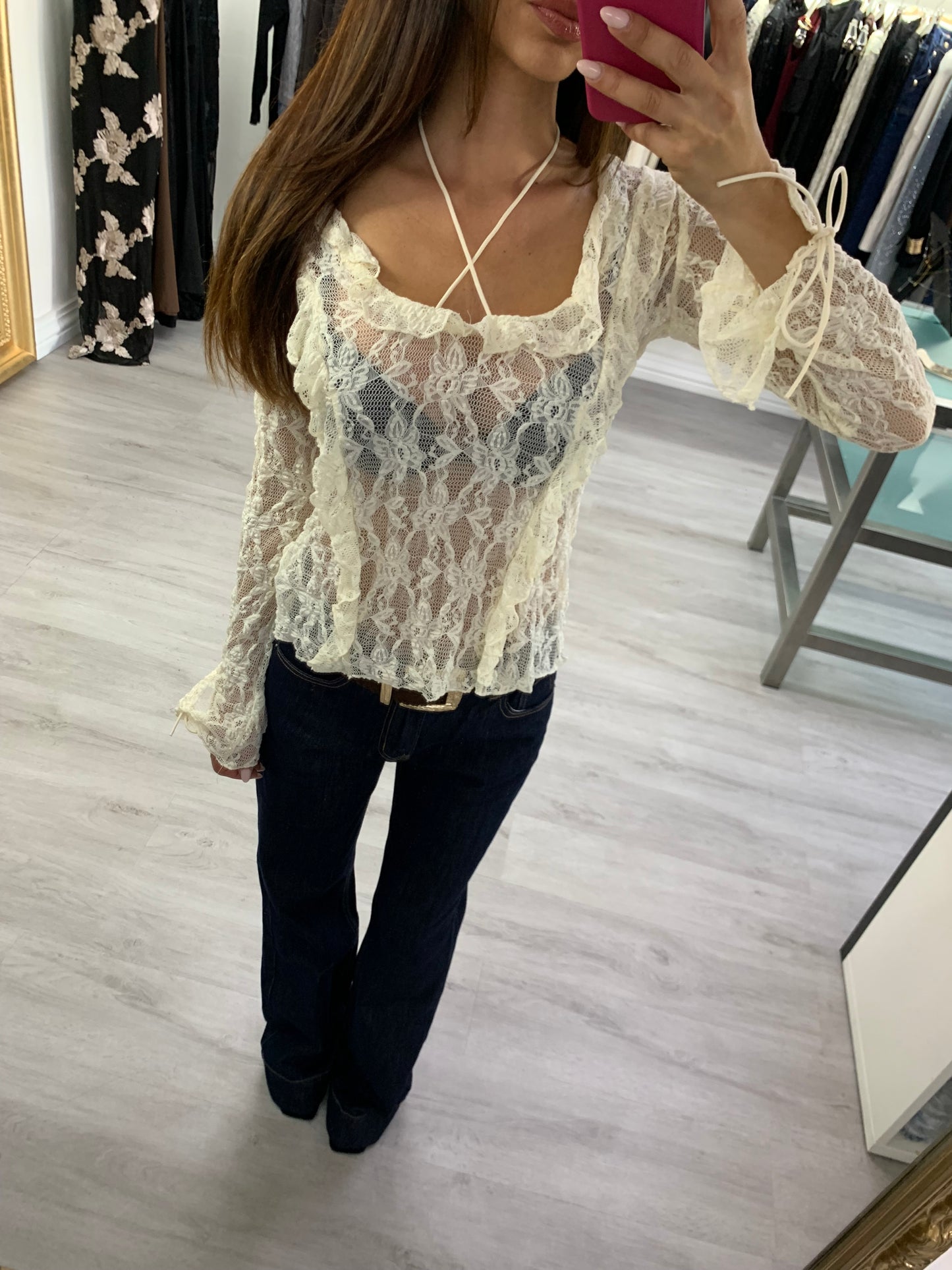 Maglia pizzo Manila