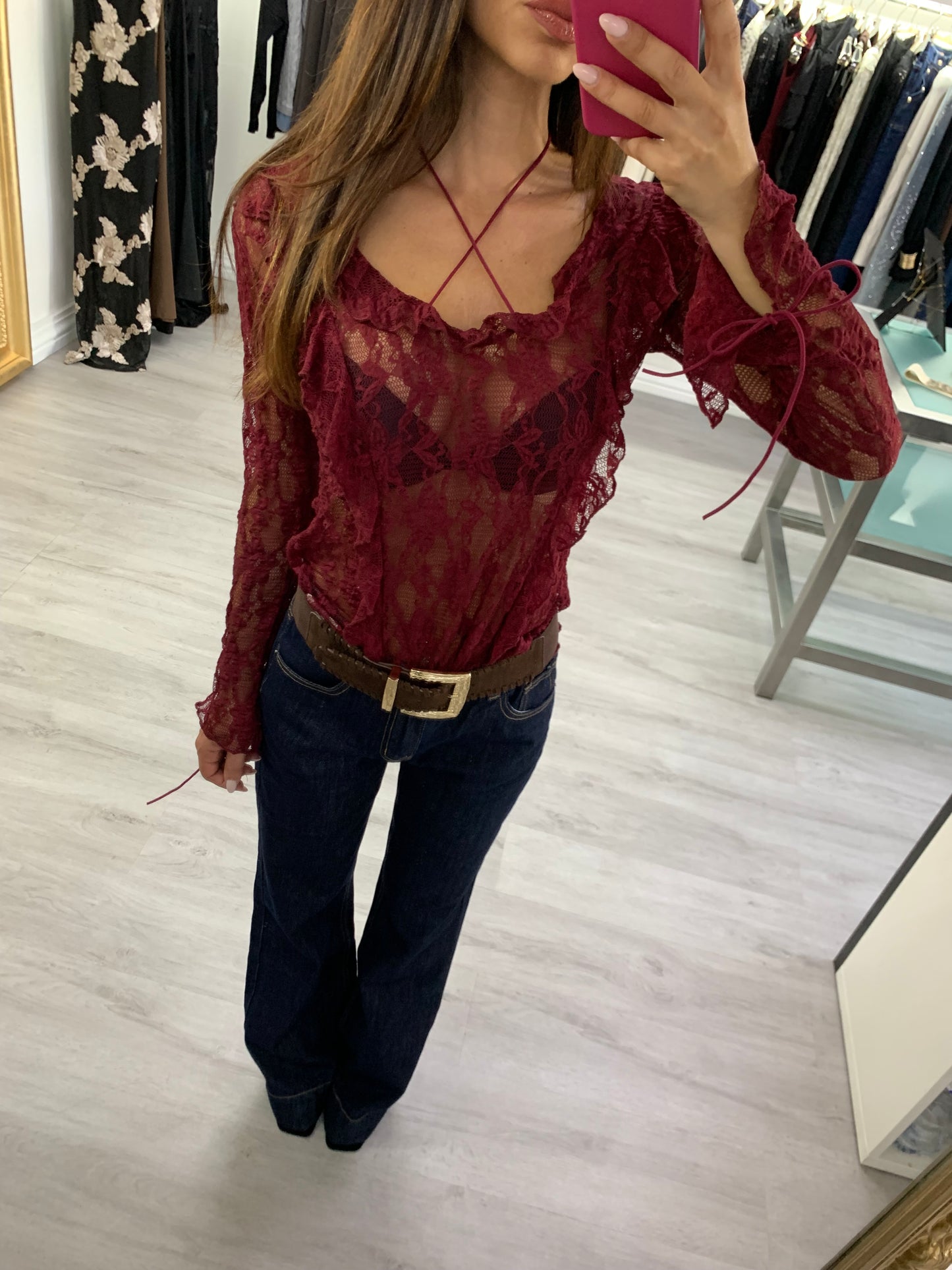 Maglia pizzo Manila