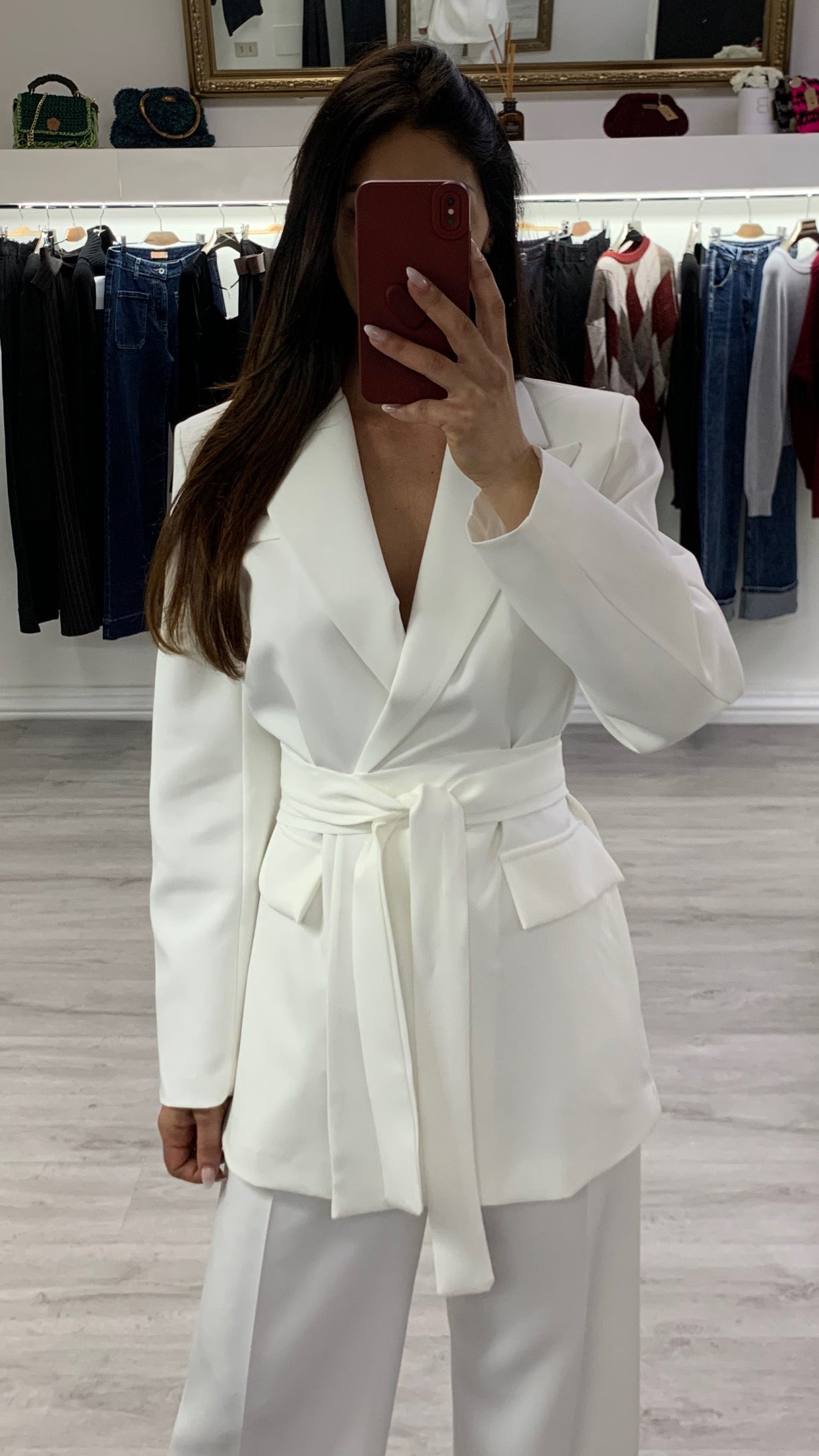 Tailleur Mary Bianco