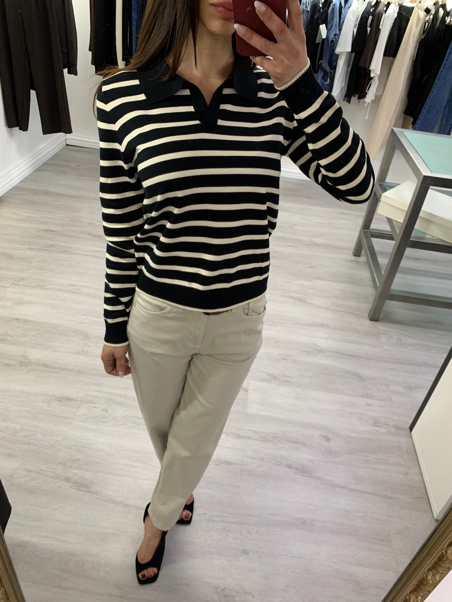 Maglia Polo righe