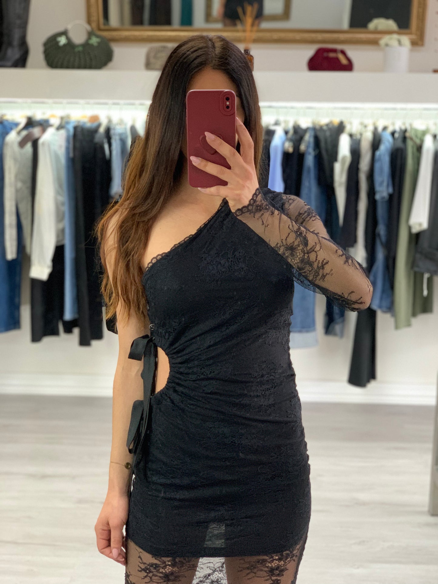 Abito pizzo Lumina