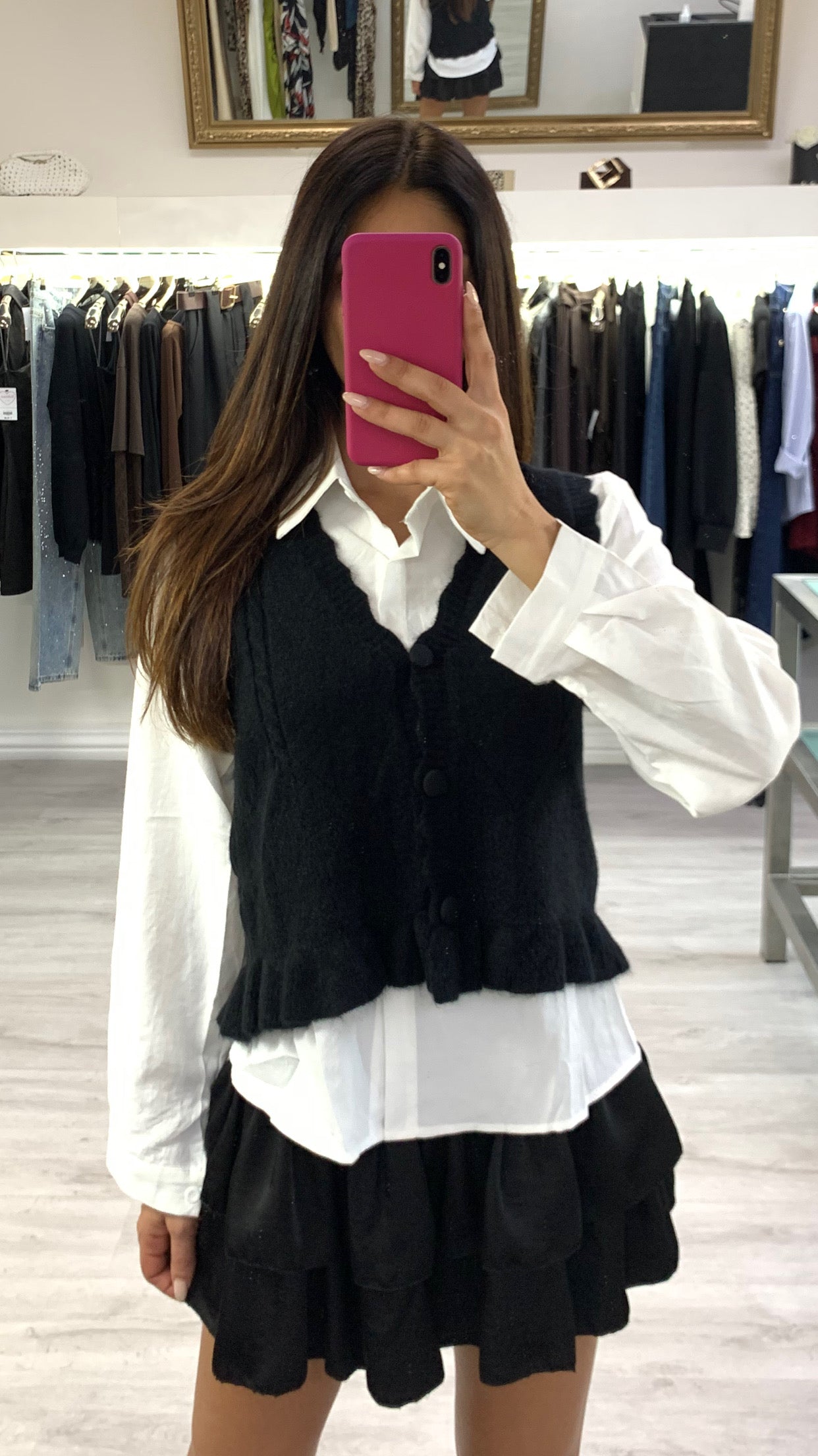 Camicia con gilet