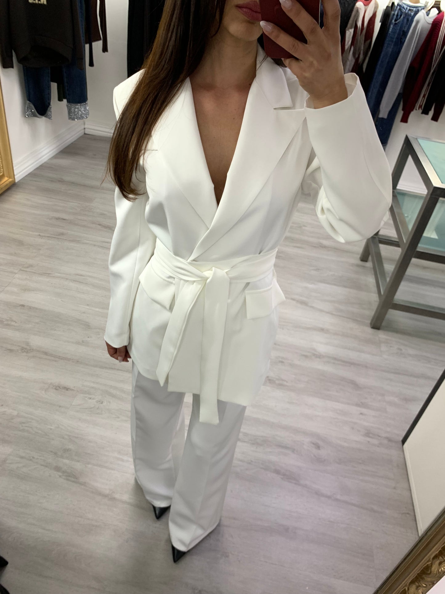 Tailleur Mary Bianco