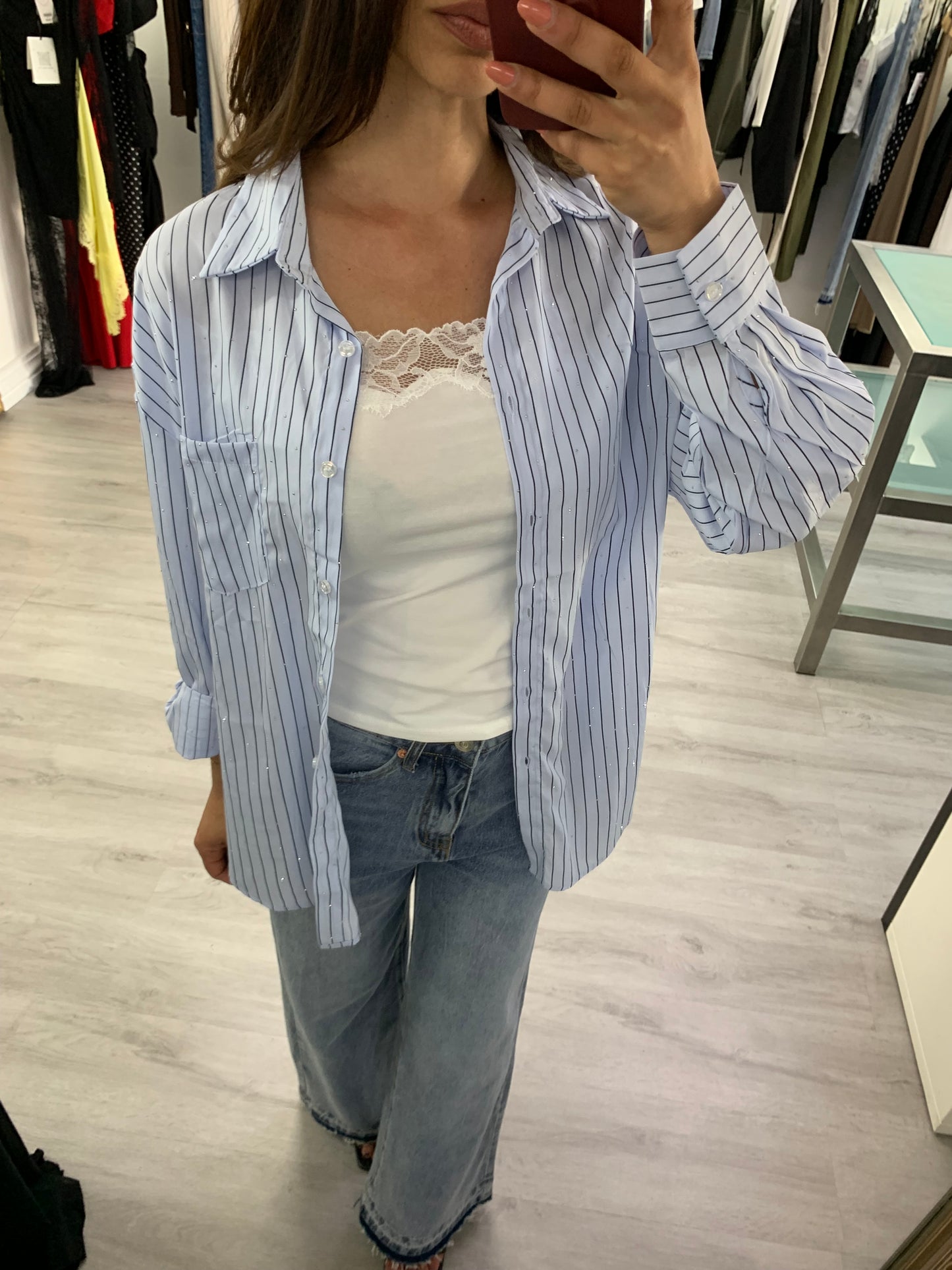 Camicia Anna azzurra