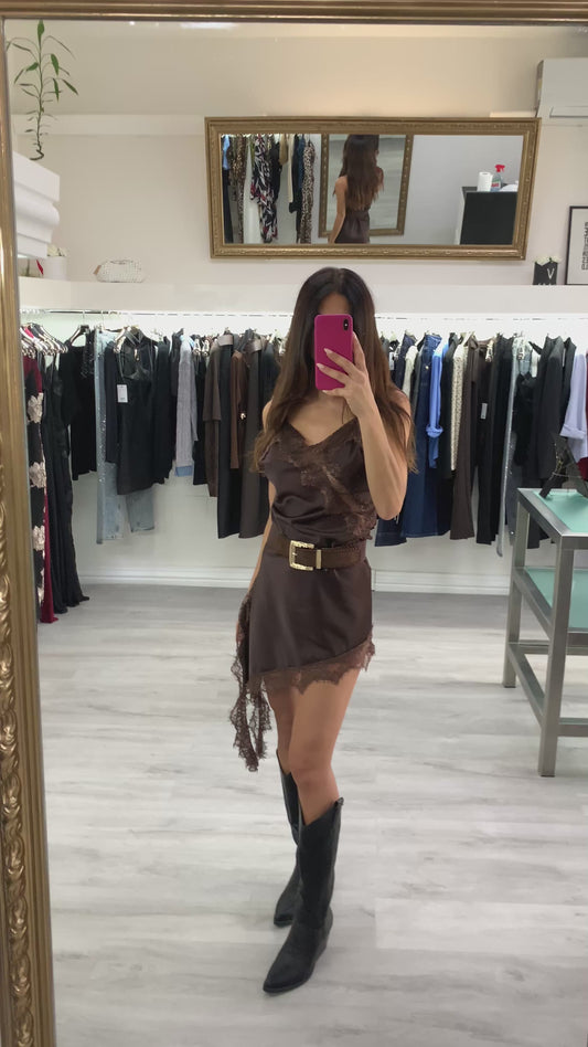 Abito Dolly Marrone