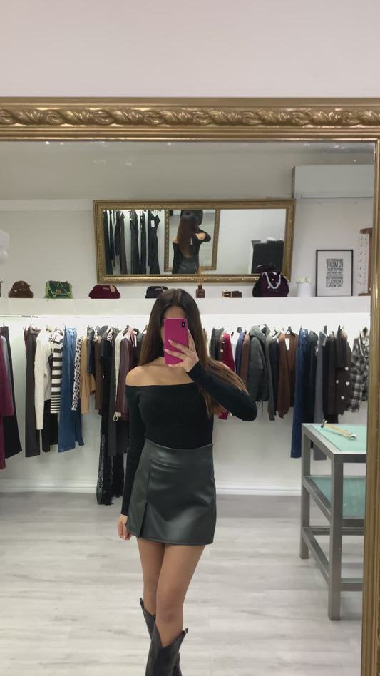 Pantaloncino Ecopelle